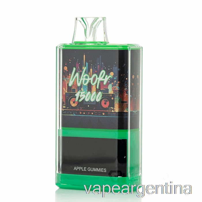 Woofr 15000 Gomitas De Manzana Desechables Vape Argentina